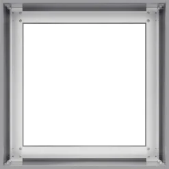 vidaXL Plantenbak 40x40x40 cm gegalvaniseerd staal