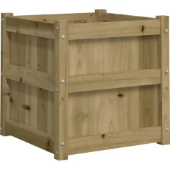vidaXL Plantenbak 50x50x50 cm geïmpregneerd grenenhout