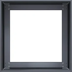 vidaXL Plantenbak 40x40x40 cm koudgewalst staal antracietkleurig