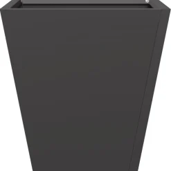 vidaXL Plantenbak 30x30x30 cm staal zwart