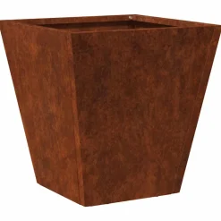 vidaXL Plantenbak 30x30x30 cm weervast staal
