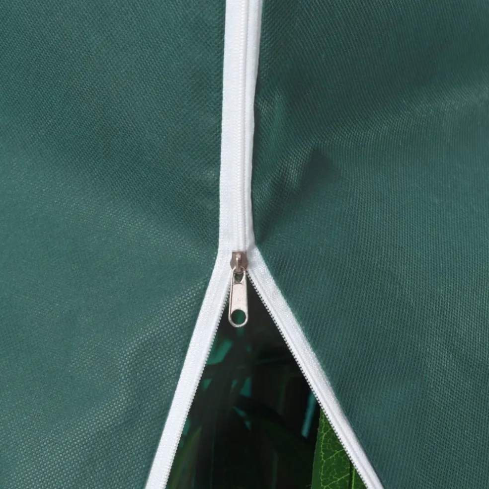 vidaXL Plantenhoezen met ritssluiting 2 st 70 g/m² 1x1,55 m