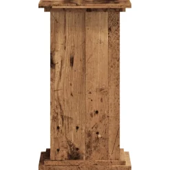 vidaXL Plantenstandaard Oud hout 33 x 33 x 60 cm Bewerkt hout