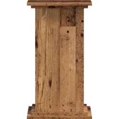 vidaXL Plantenstandaard Oud hout 33 x 33 x 60 cm Bewerkt hout