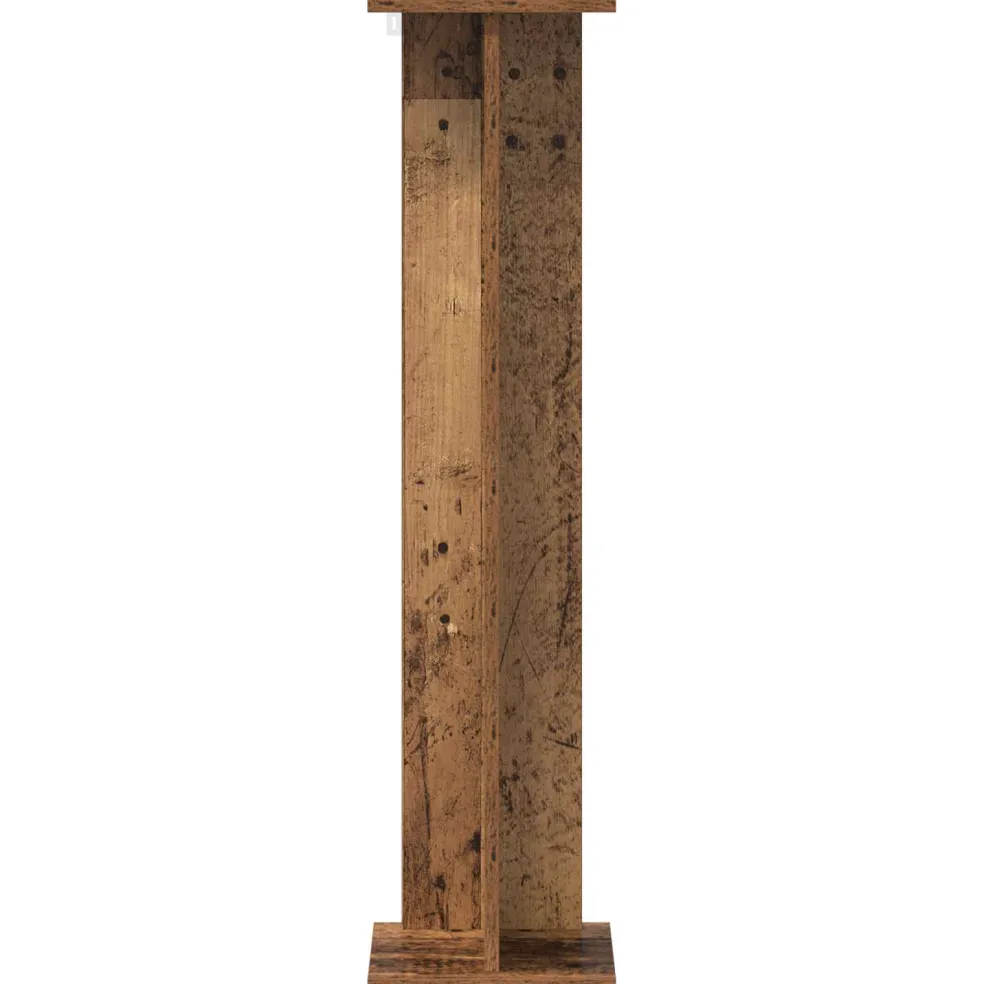 vidaXL Plantenstandaard Oud hout 25 x 25,5 x 100,5 cm Bewerkt hout