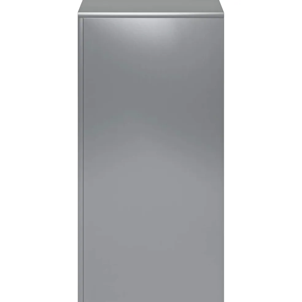 vidaXL Plantenstandaard 2 pcs zilver 40 x 40 x 80 cm Roestvrij staal