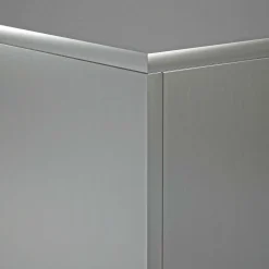 vidaXL Plantenstandaard 2 pcs zilver 40 x 40 x 80 cm Roestvrij staal