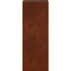 vidaXL Plantenstandaard 2 pcs Roestkleurig 30 x 30 x 80 cm