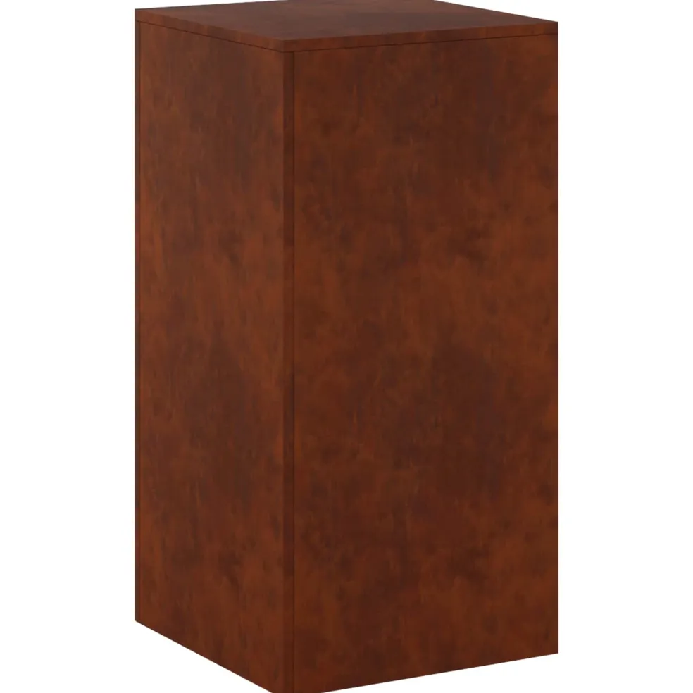 vidaXL Plantenstandaard Roestkleurig 40 x 40 x 80 cm weervast staal