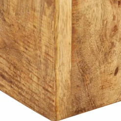 vidaXL Plantenstandaards 2 st massief mangohout