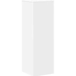 vidaXL Plantenstandaard 33x33x100 cm bewerkt hout wit