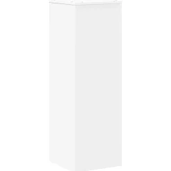 vidaXL Plantenstandaard 33x33x100 cm bewerkt hout wit