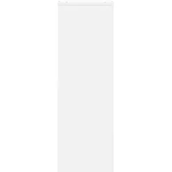vidaXL Plantenstandaard 33x33x100 cm bewerkt hout wit