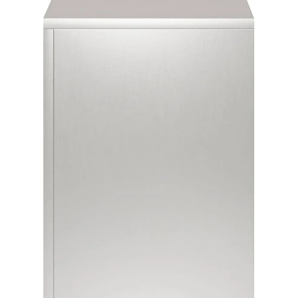 vidaXL Plantenstandaard zilver 30 x 30 x 40 cm Staal
