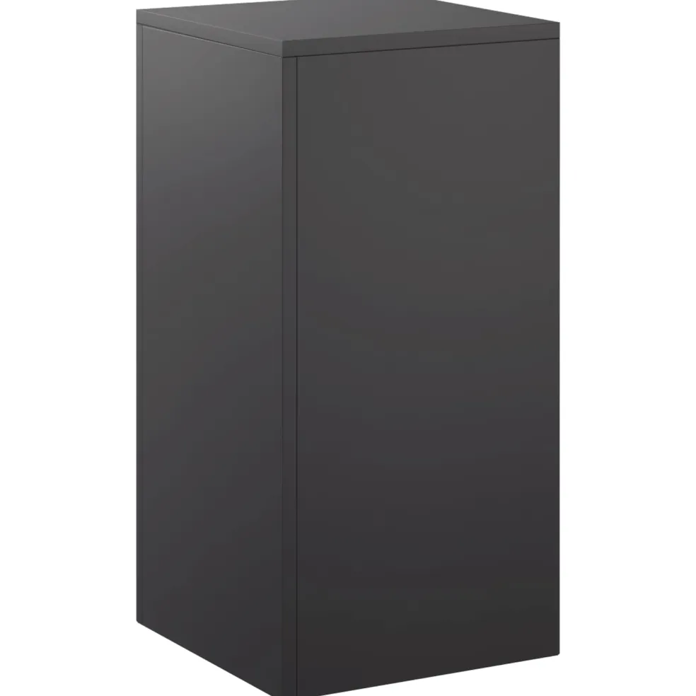 vidaXL Plantenstandaard Zwart 30 x 30 x 60 cm Staal