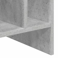 vidaXL Platenkast Beton Grijs 78.5 x 35 x 45 cm Bewerkt hout