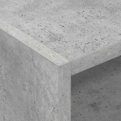 vidaXL Platenkast Beton Grijs 78.5 x 35 x 45 cm Bewerkt hout