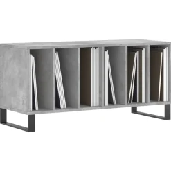 vidaXL Platenkast 85x38x48 cm bewerkt hout sonoma eikenkleurig