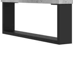 vidaXL Platenkast 100x38x48 cm bewerkt hout betongrijs