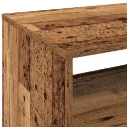 vidaXL Platenspeler Steun Oud hout 71 x 39,5 x 83 cm Bewerkt hout