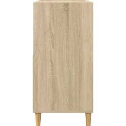 vidaXL Platenspeler Steun Sonoma Eiken 82 x 39,5 x 82,5 cm