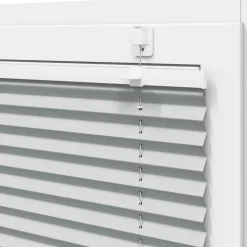 vidaXL Plissé rolgordijn 40x100 cm stofbreedte 39,4 cm lichtgrijs