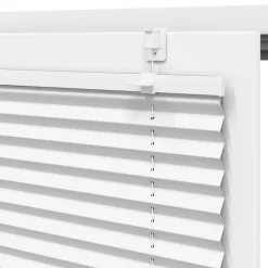 vidaXL Plissé rolgordijn 40x100 cm stofbreedte 39,4 cm polyester wit