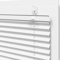 vidaXL Plissé rolgordijn 40x100 cm stofbreedte 39,4 cm polyester wit