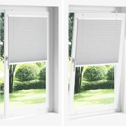 vidaXL Plissé rolgordijn 40x100 cm stofbreedte 39,4 cm polyester zwart
