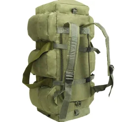 vidaXL Plunjezak 3-in-1 legerstijl 45 L olijfgroen