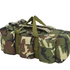 vidaXL Plunjezak 3-in-1 legerstijl 45 L camouflage