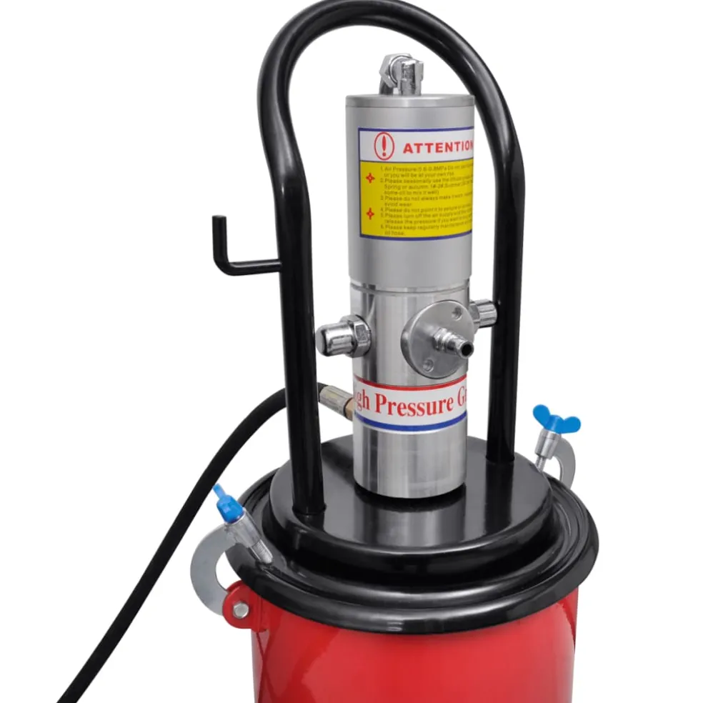 vidaXL Pneumatische vetspuit 12 L