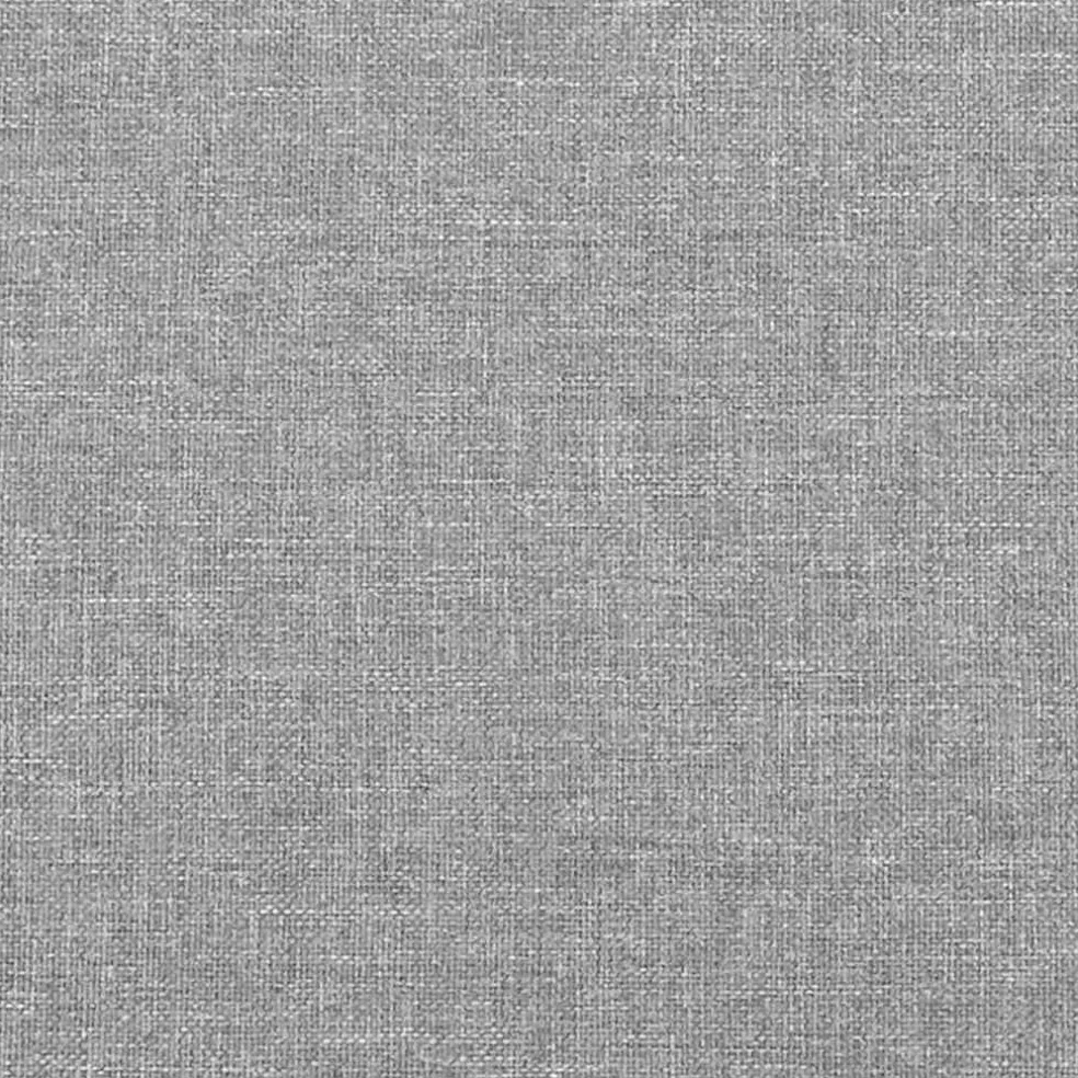 vidaXL Pocketveringmatras medium 80x200x20 cm stof lichtgrijs