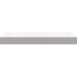 vidaXL Pocketveringmatras medium 80x200x20 cm stof lichtgrijs