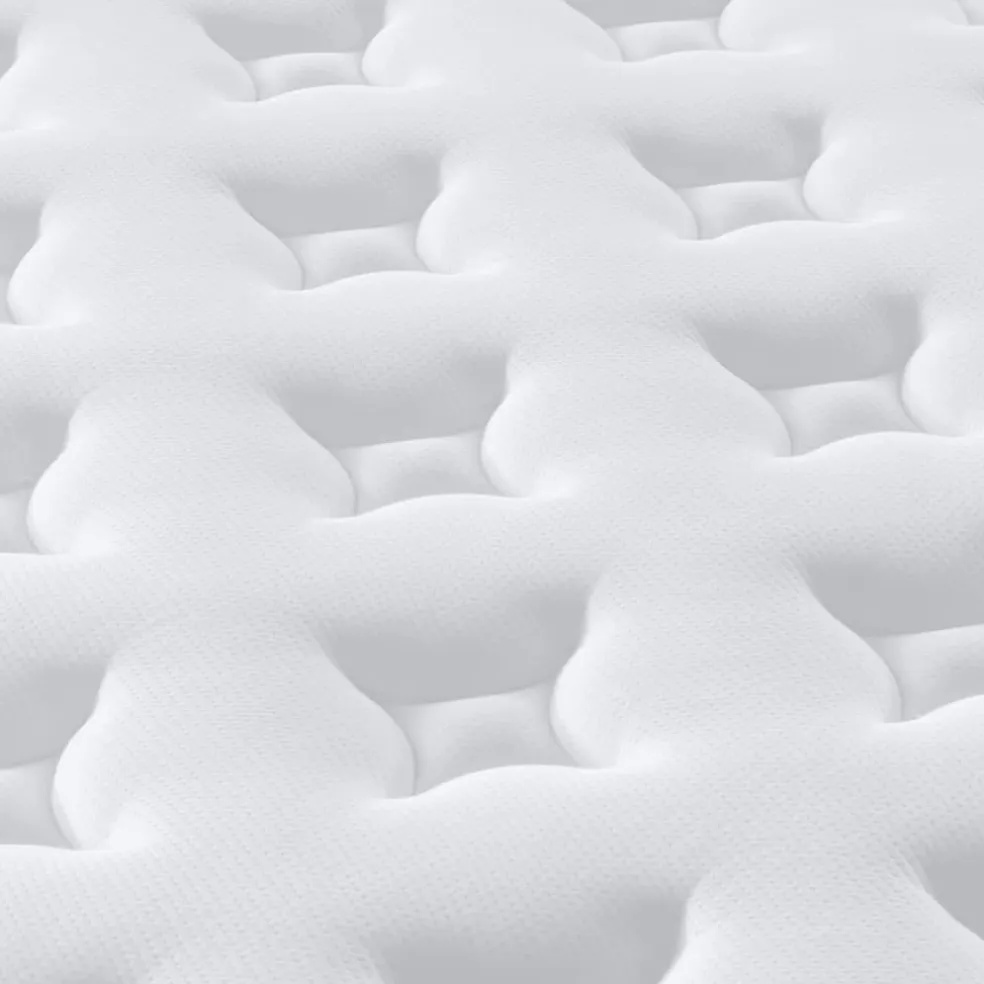 vidaXL Pocketveringmatras middelhard 80x200 cm
