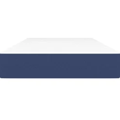 vidaXL Pocketveringmatras medium 80x200x20 cm stof blauw