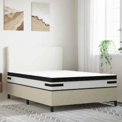 vidaXL Pocketveringmatras Medium Plus 190 x 140 x 33 cm