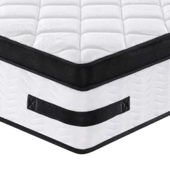 vidaXL Pocketveringmatras Medium Plus 190 x 140 x 33 cm