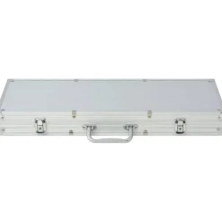 vidaXL Pokerset met 500 chips aluminium