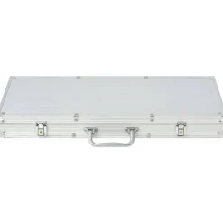 vidaXL Pokerset met 500 chips aluminium