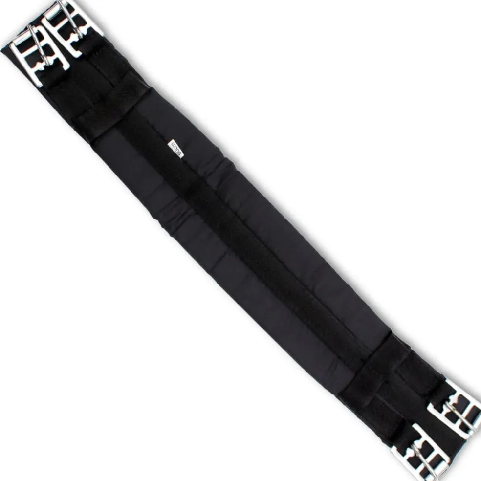 vidaXL Ponyzadel set 10" zwart