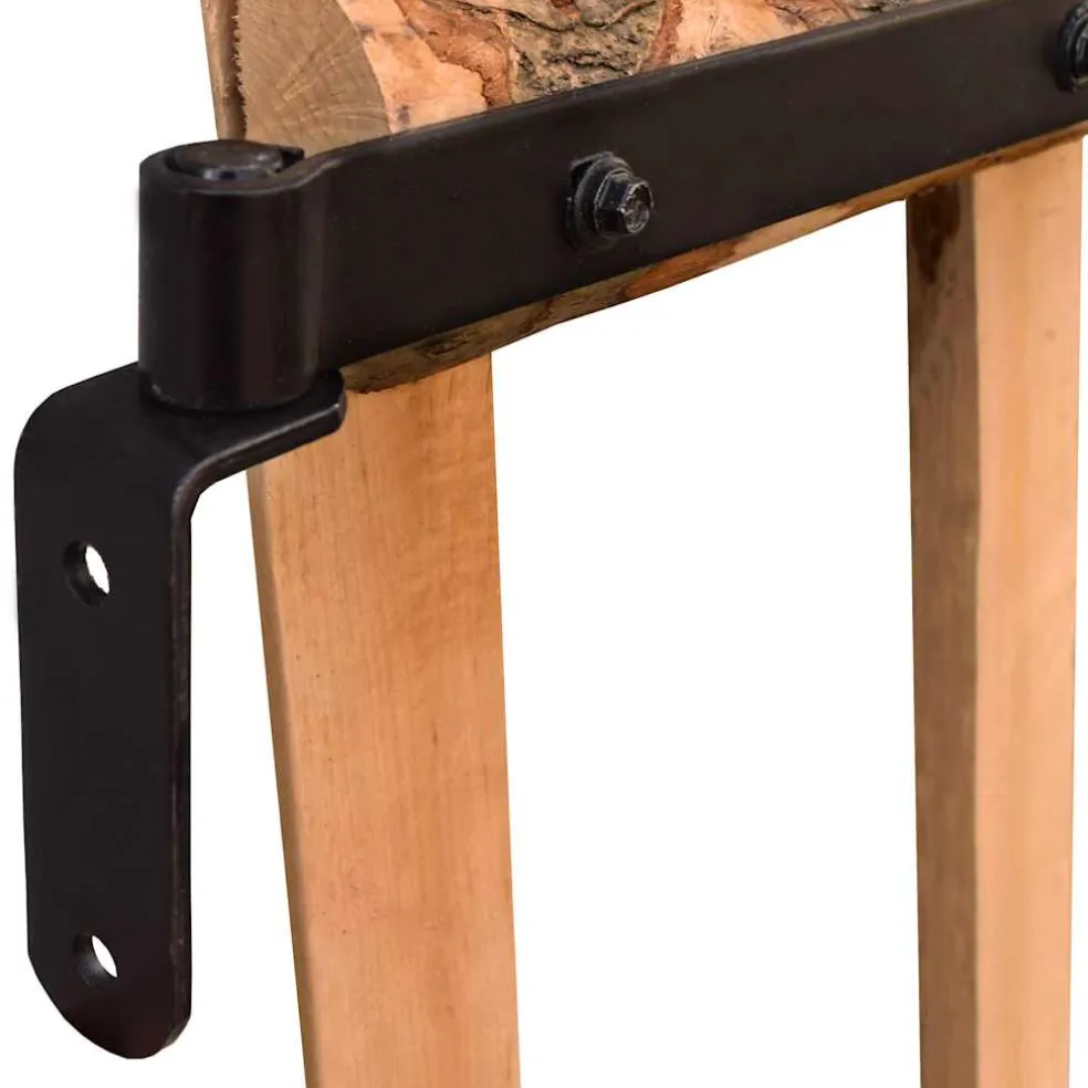vidaXL Poort enkel 100x60 cm geïmpregneerd hazelaarhout