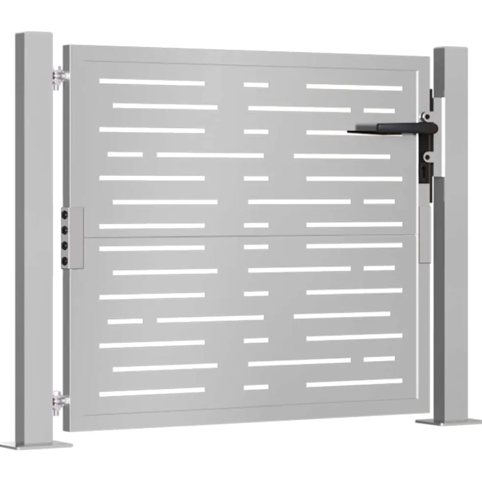 vidaXL Poort vierkant 100x75 cm cortenstaal
