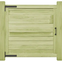 vidaXL Poort 100x100 cm geïmpregneerd grenenhout
