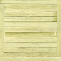 vidaXL Poort 100x100 cm geïmpregneerd grenenhout