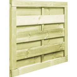 vidaXL Poort 100x75 cm geïmpregneerd grenenhout groen