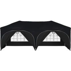 vidaXL Pop-up partytent 575 x 288 x 245 cm Antraciet Oxford Stof