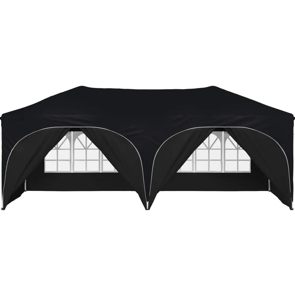 vidaXL Pop-up partytent 575 x 288 x 245 cm Antraciet Oxford Stof