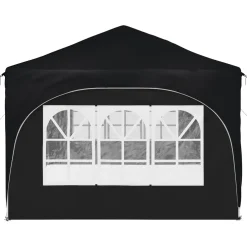 vidaXL Pop-up partytent 575 x 288 x 245 cm Antraciet Oxford Stof