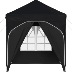 vidaXL Pop-up partytent 192 x 192 x 245 cm Antraciet